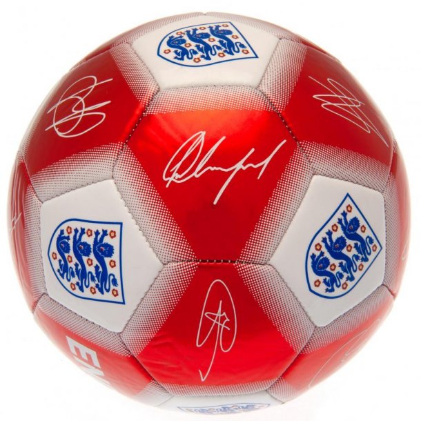 England FA Fodbold m. Autografer - Str. 5