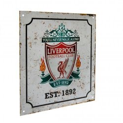 Liverpool F.C. Retro Logo Skilt