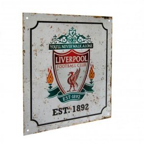 Liverpool F.C. Retro Logo Skilt