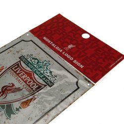 Liverpool F.C. Retro Logo Skilt