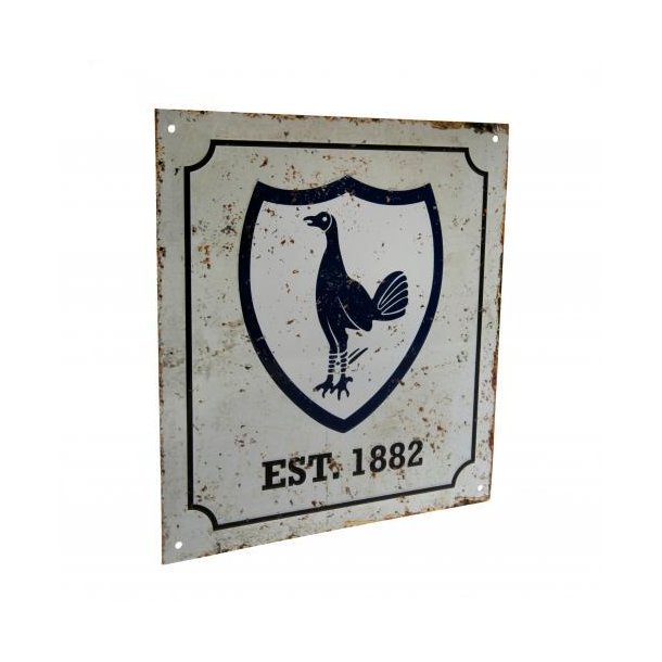 Tottenham Hotspur F.C. Retro Logo Skilt