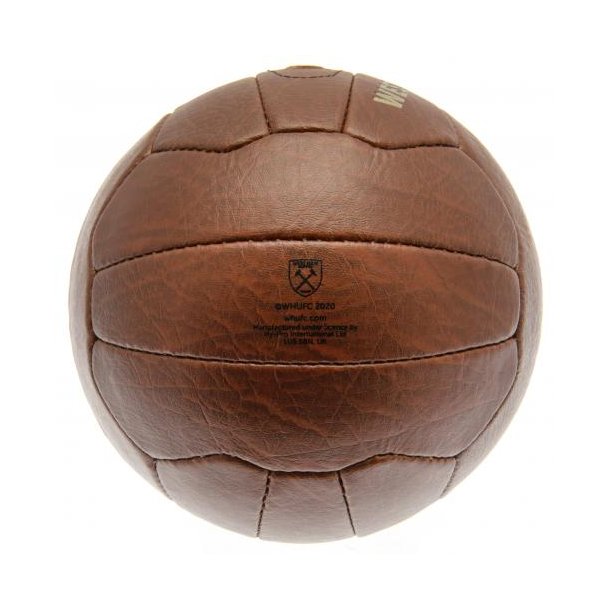 West Ham FC Retro Lder Fodbold