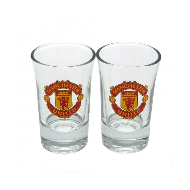 Manchester United F.C. 2 Stk. Shotsglas