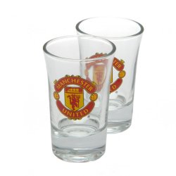 Manchester United F.C. 2 Stk. Shotsglas