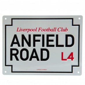 Liverpool F.C. Anfield Road Skilt 