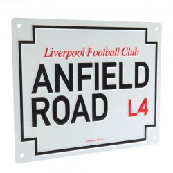 Liverpool F.C. Anfield Road Skilt 