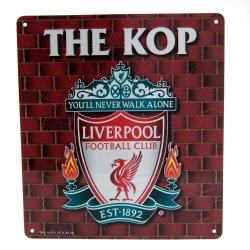 Liverpool F.C. The Kop Skilt
