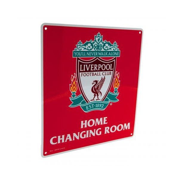 Liverpool F.C. "Home Changing Room" Skilt