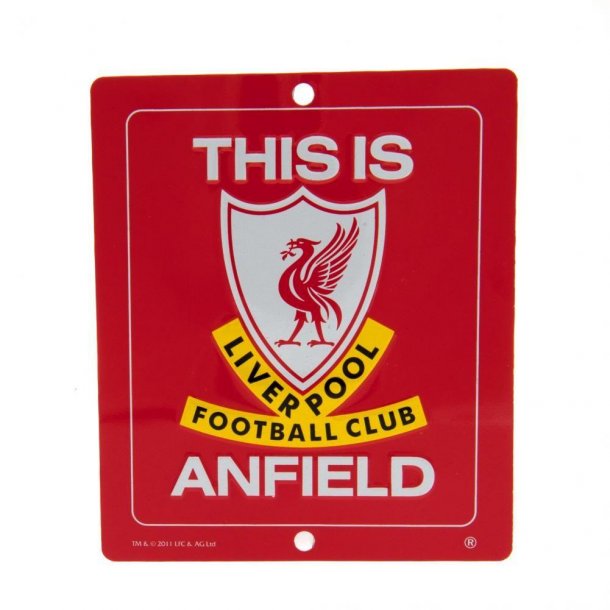 Liverpool F.C. This Is Anfield Skilt