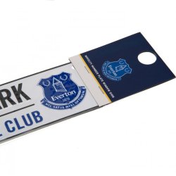 Everton F.C. Vinduesskilt