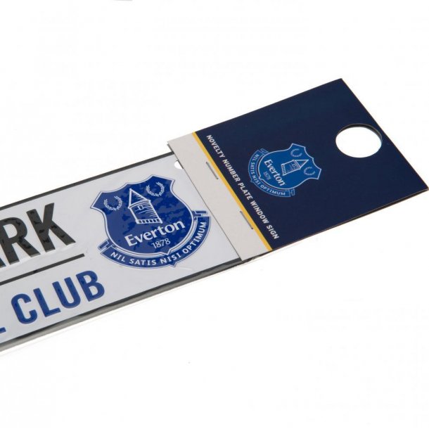 Everton F.C. Vinduesskilt