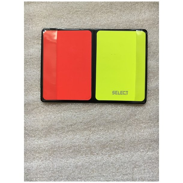 DIN Sport Etui med gul + r&oslash;d kort