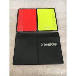 DIN Sport Etui med gul + r&oslash;d kort