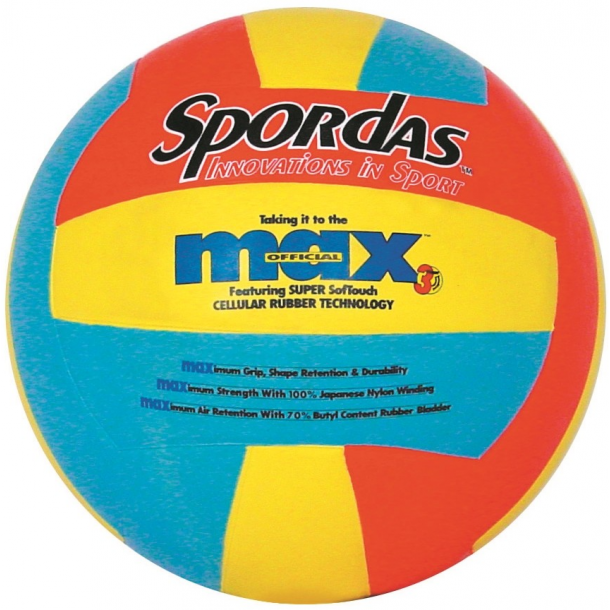 Spordas Max "Super soft" volleyball