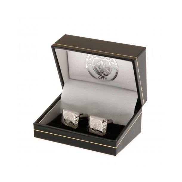 Manchester City F.C. Stl Manchetknapper i Gaveske