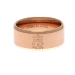 Liverpool FC Rose Gold Ring Medium