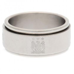 Manchester City FC Spinner Ring - Large