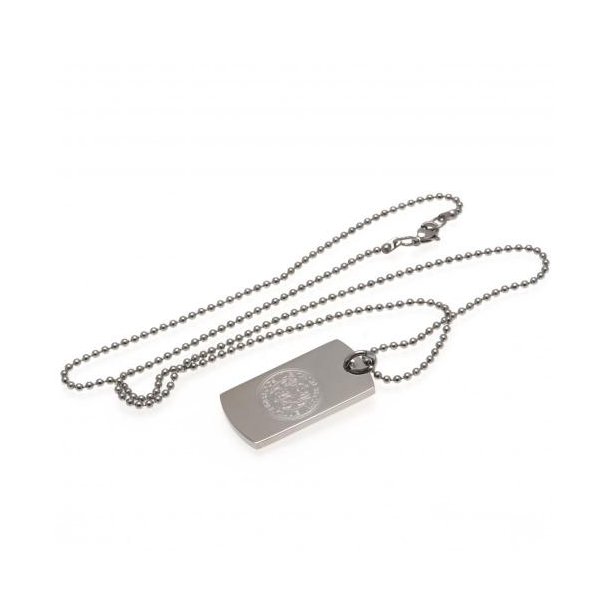 Leicester F.C. Dog Tag Med Indgraveret Logo