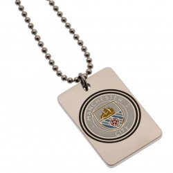 Manchester City FC Dog Tag &amp; Kde i Gaveske