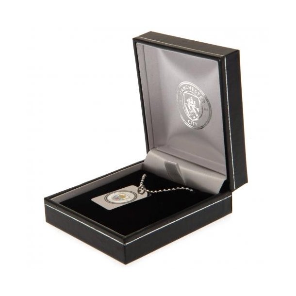Manchester City FC Dog Tag &amp; Kde i Gaveske