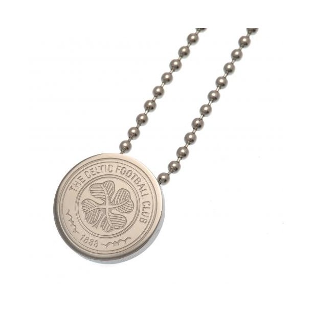 Celtic F.C. Slv Halskde med smykke i Gaveske