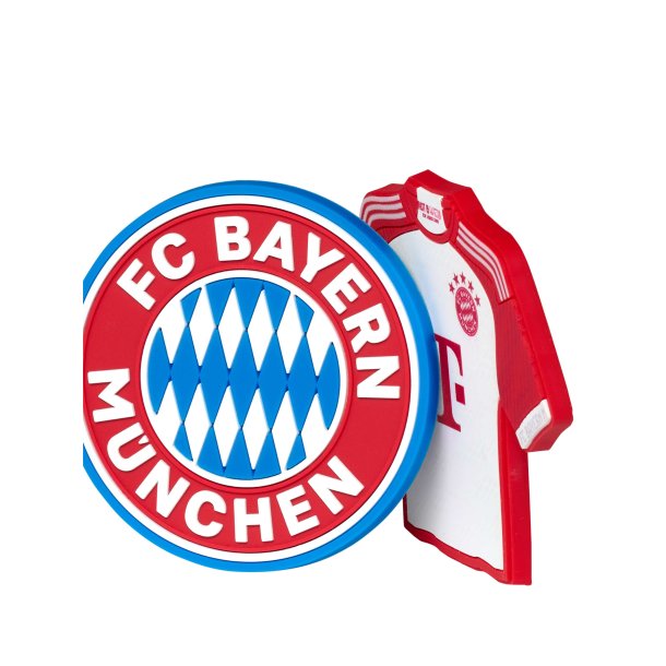 FC Bayern Mnchen 2 stk Kleskabsmagneter