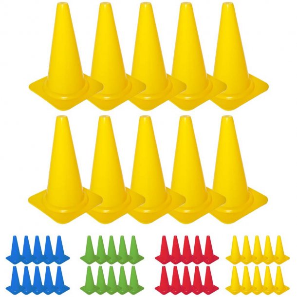 Topkegle - 23 cm - 10 stk