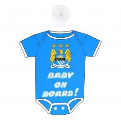 Manchester City F.C. Ophngeligt 'Baby On Board' Skilt