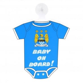 Manchester City F.C. Ophngeligt 'Baby On Board' Skilt