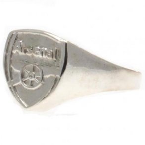Arsenal F.C. Slvbelagt Ring - Small