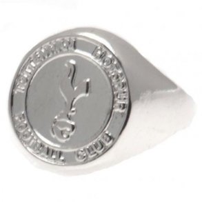 Tottenham Hotspur F.C. Slvbelagt Ring - Small