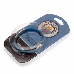 Manchester City F.C. Farvet Silikone Armbnd