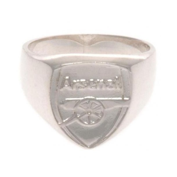Arsenal F.C. Sterling Slv Ring - Small