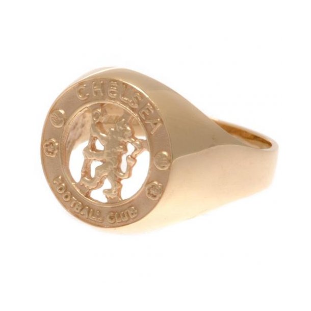 Chelsea F.C. 9 Karat Guld Ring - Small