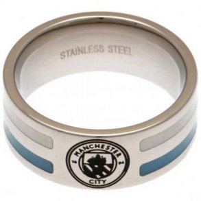 Manchester City F.C. Farve Stribet Ring - Small