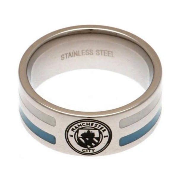 Manchester City F.C. Farve Stribet Ring - Small