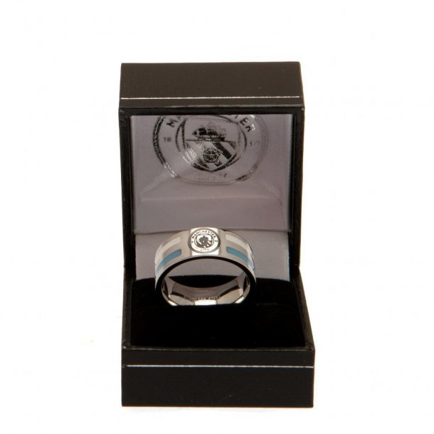 Manchester City F.C. Farve Stribet Ring - Large