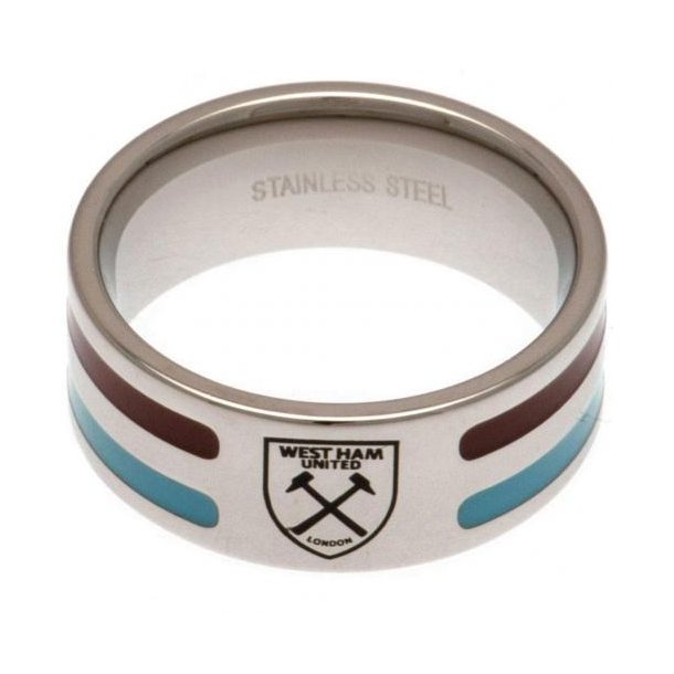 West Ham United F.C. Farve Stribet Ring - Medium