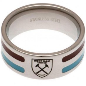 West Ham United F.C. Farve Stribet Ring - Small