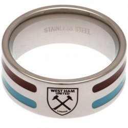 West Ham United F.C. Farve Stribet Ring - Large