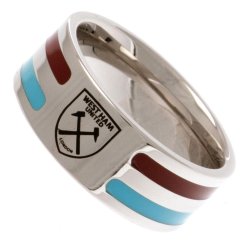 West Ham United F.C. Farve Stribet Ring - Small