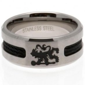 Chelsea F.C. Ring Med Sort Indlg - Medium