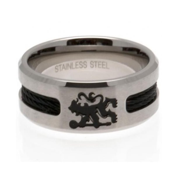 Chelsea F.C. Ring Med Sort Indlg - Medium