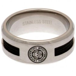 Leicester City F.C. Ring Med Sort Indlg - Small