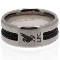 Liverpool F.C. Ring Med Sort Indlg - Large