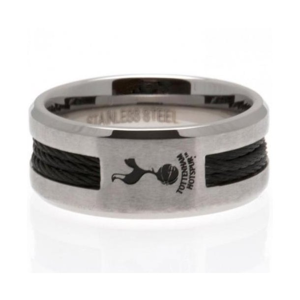 Tottenham Hotspur F.C. Ring Med Sort Indlg - Medium