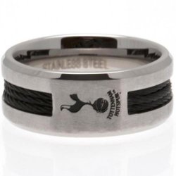Tottenham Hotspur F.C. Ring Med Sort Indlg - Large