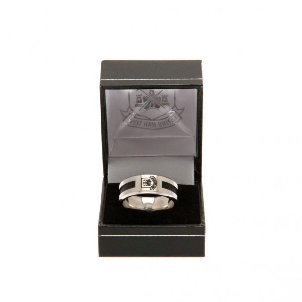 West Ham United FC Ring med Sort Indl�g - Medium