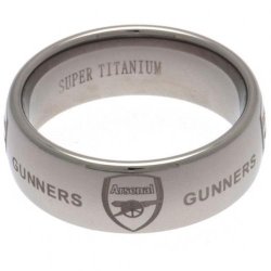 Arsenal F.C. Super Titanium Ring - Small