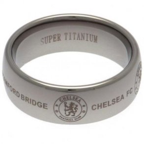 Chelsea F.C. Super Titanium Ring - Medium